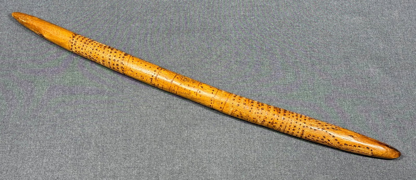 Aboriginal Australia Club. Carved and incised decorated wood.