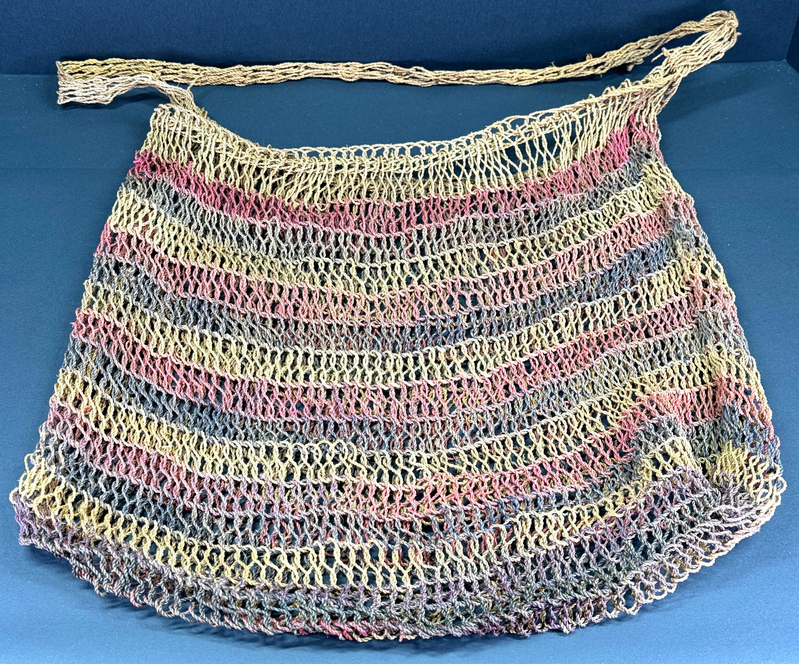 Vintage Papua New Guinea West Sepik Bilum Bag.