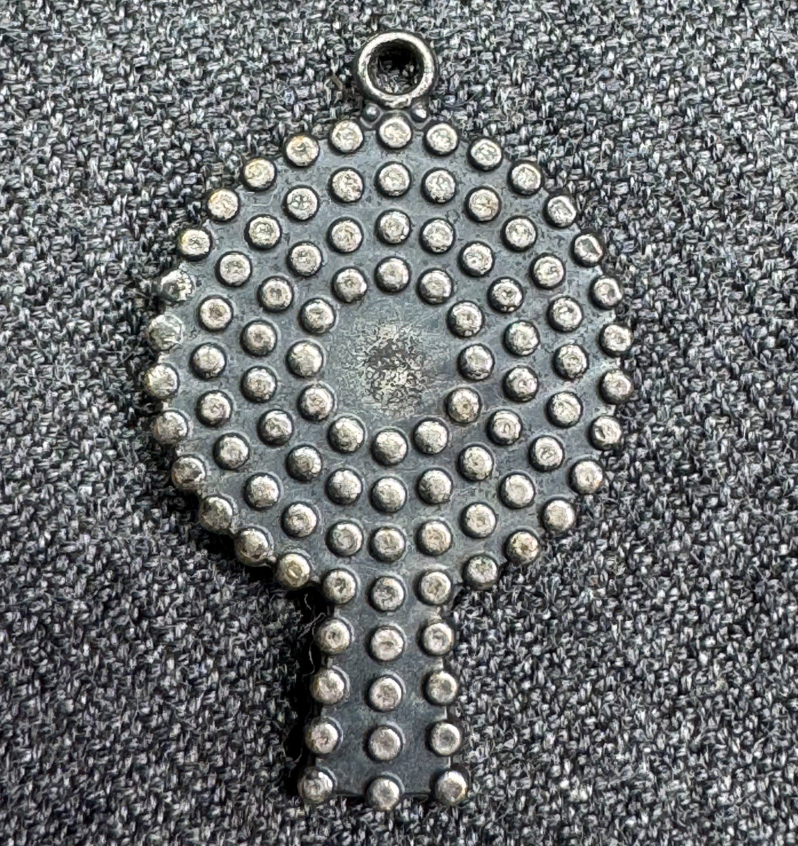 Vintage Aid Association for Lutherans charm for members. Silver-toned. *e