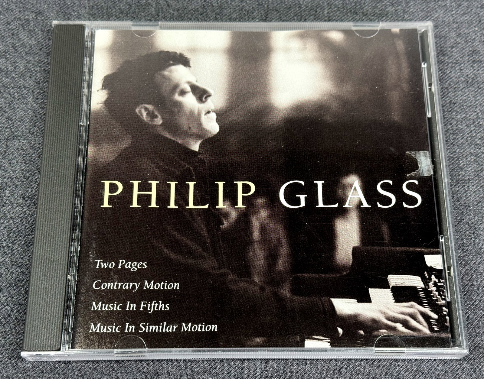 1994 Philip Glass: Two Pages; Contrary Motion; Music in Fifths; Music in Similar Motion CD (1 of 3)