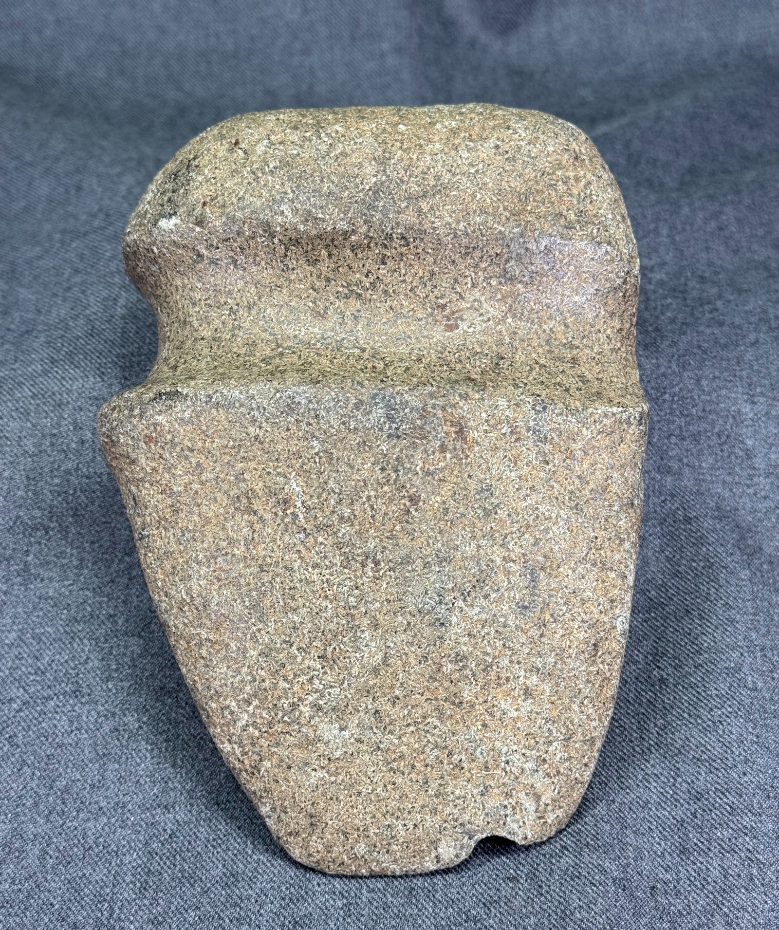 Native American Stone Grooved Axe. (1 of 8)