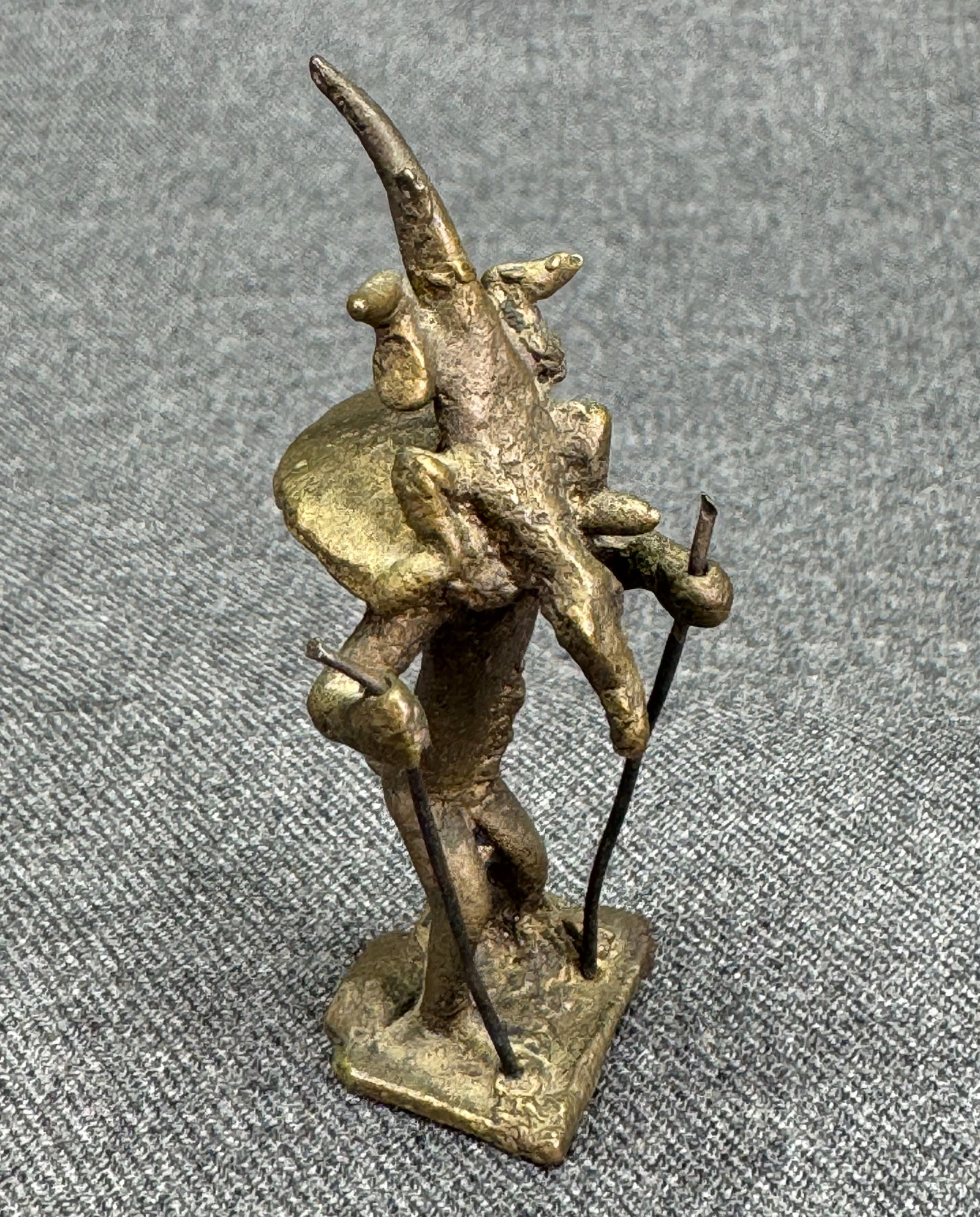 African Akan Ghana Gold Weight. Brass. (1 of 5)
