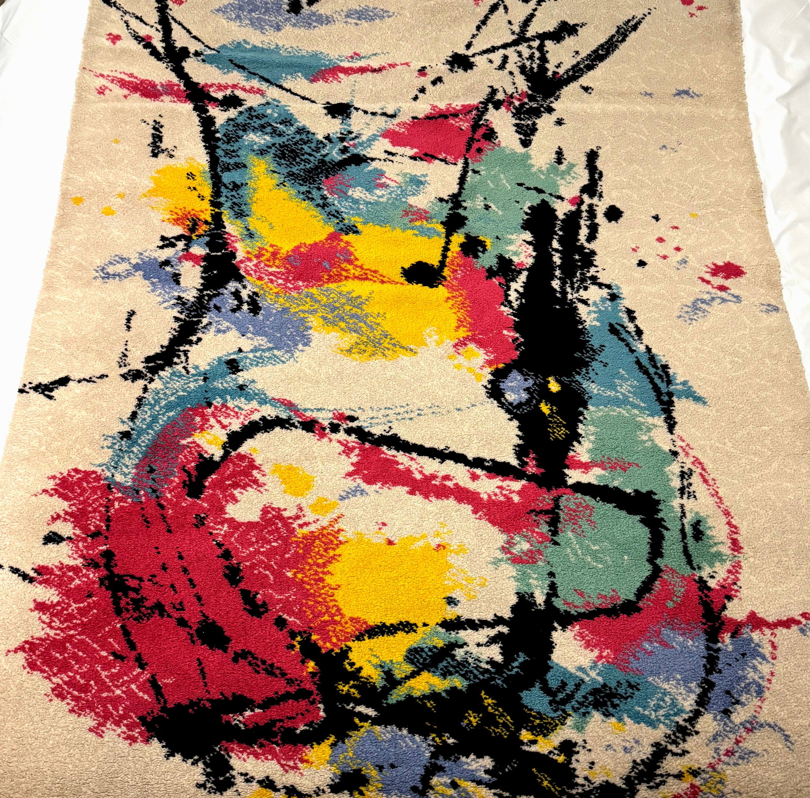 Robert Jacobsen, 1984, Evolution Ege rug. Denmark. - 2