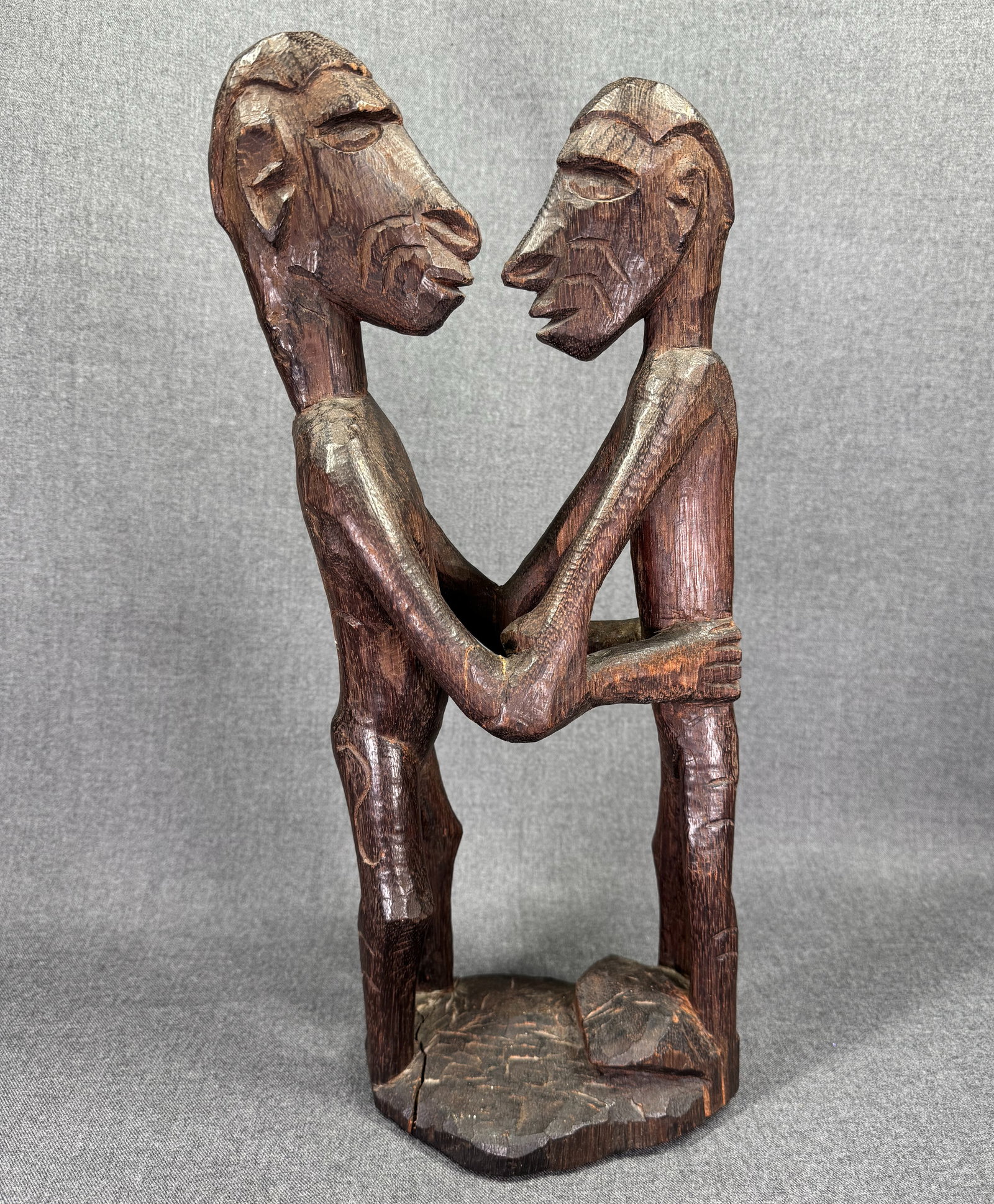 Papua New Guinea Asmat Figures. Carved wood. *L (1 of 9)