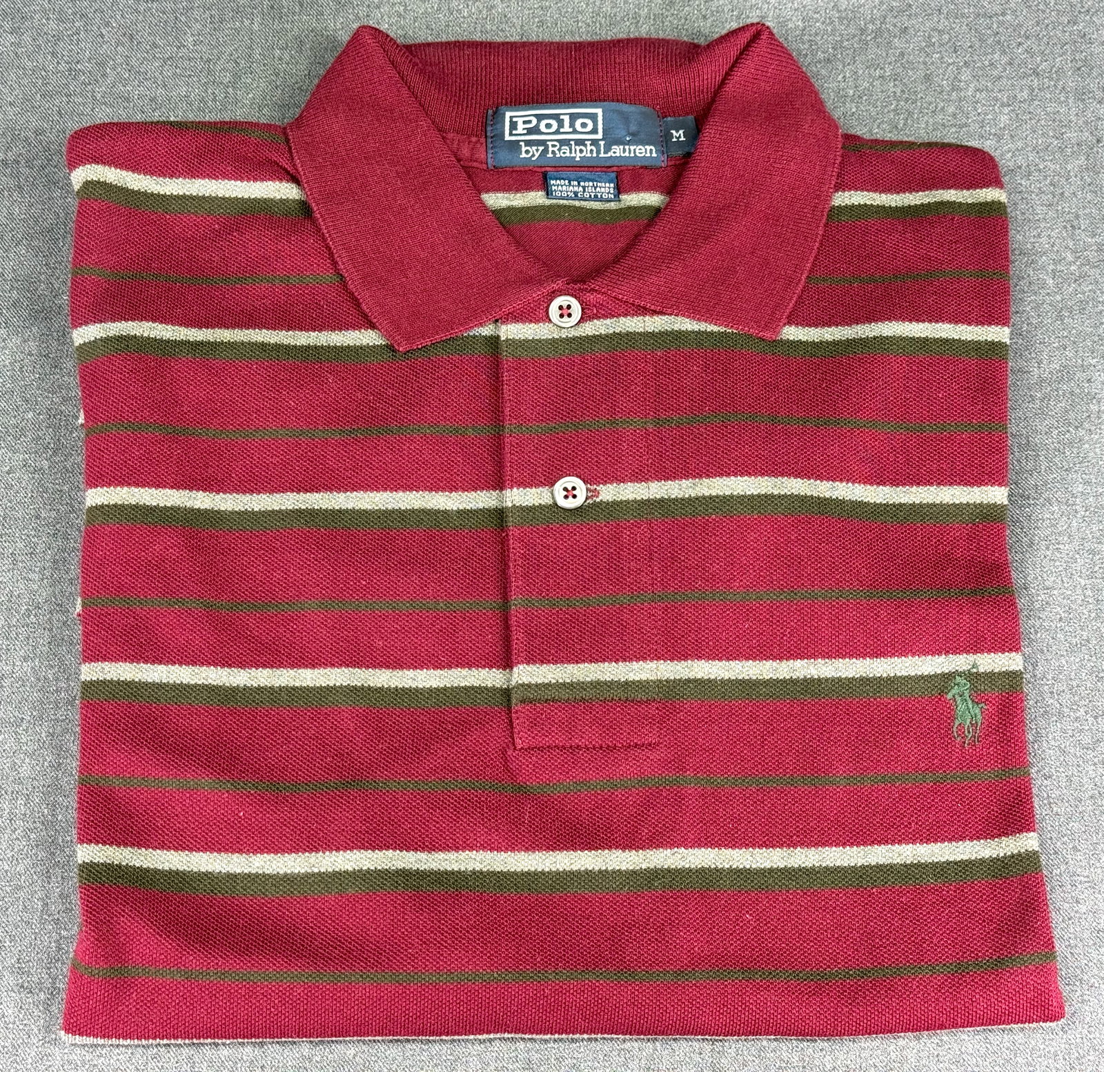 Vintage 90s Unworn Polo Ralph Lauren Men’s Shirt 100 % cotton. Size M: IN HOUSE FLAT SHIPPING & HANDLING COST WITHIN ALL THE U.S. : 9 To bypass LiveShipping, and use our In-House shipping service for 9 or shipping combined for multiple lots, please select “Arrange 