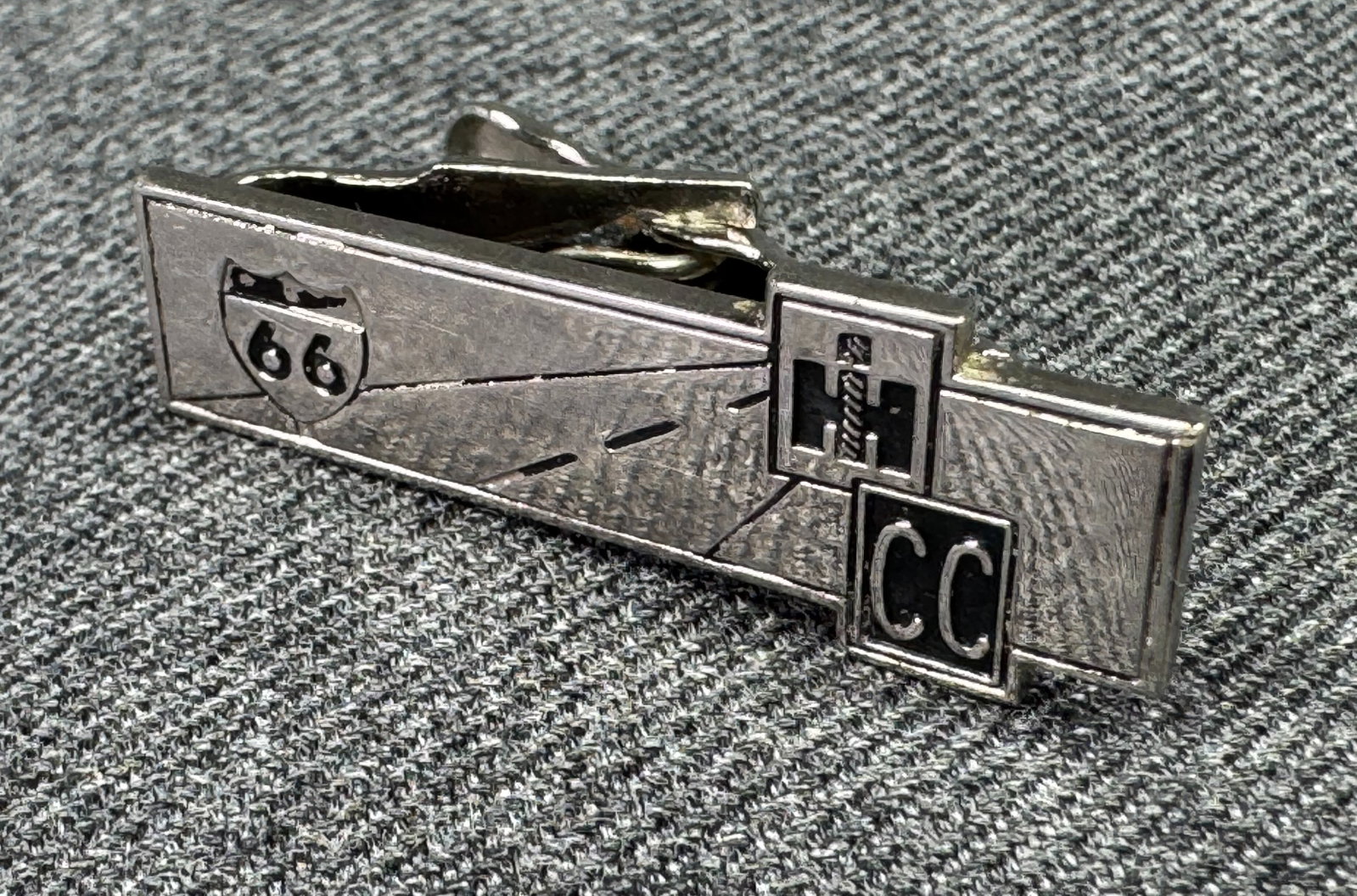 1960s Route 66 I. Harvester CC Tie Clip. #n (1 of 3)
