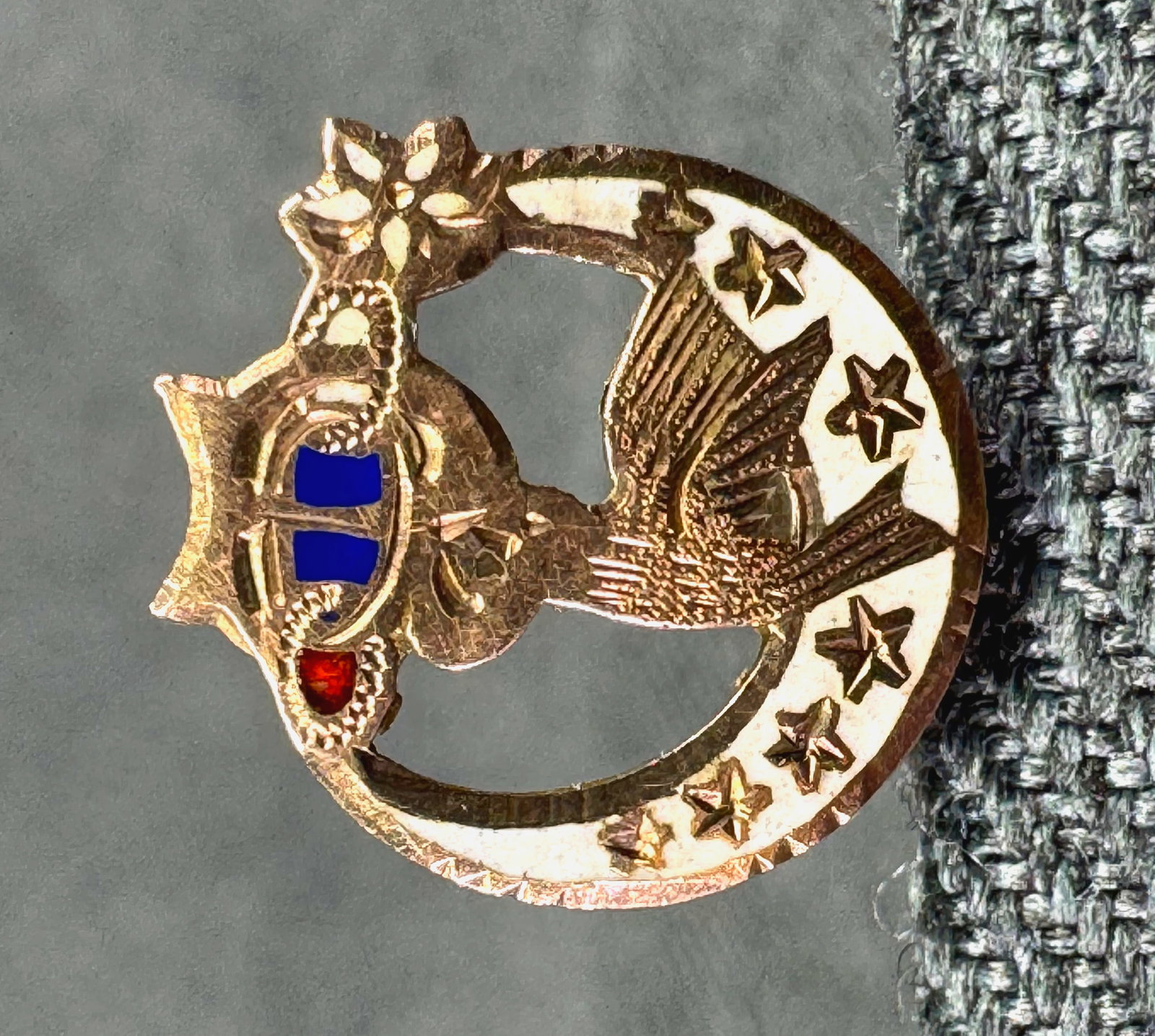 10K Gold Daughters of Rebekah Pin. *n (1 of 5)