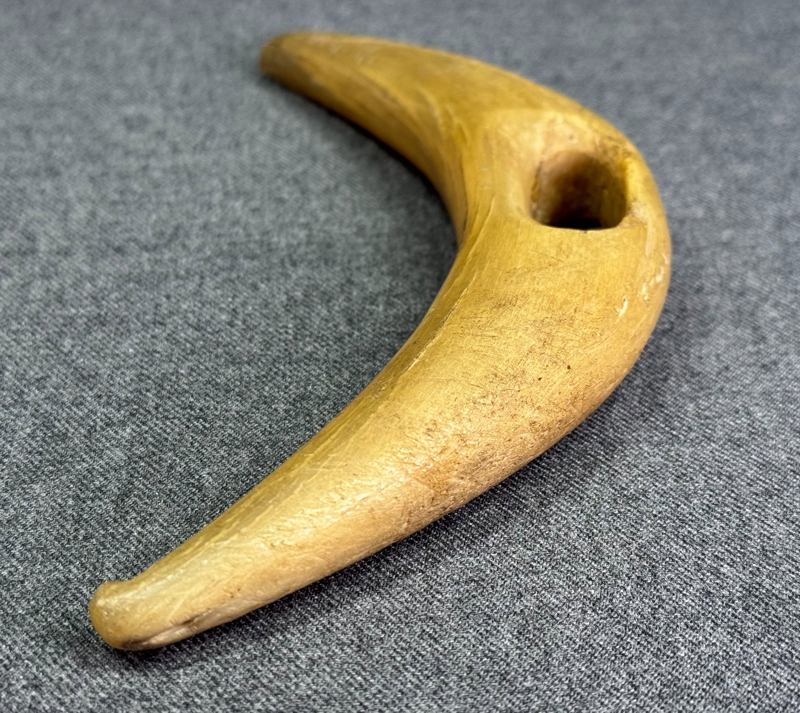 Native American Sewing Kit Toggle. Horn. - 3