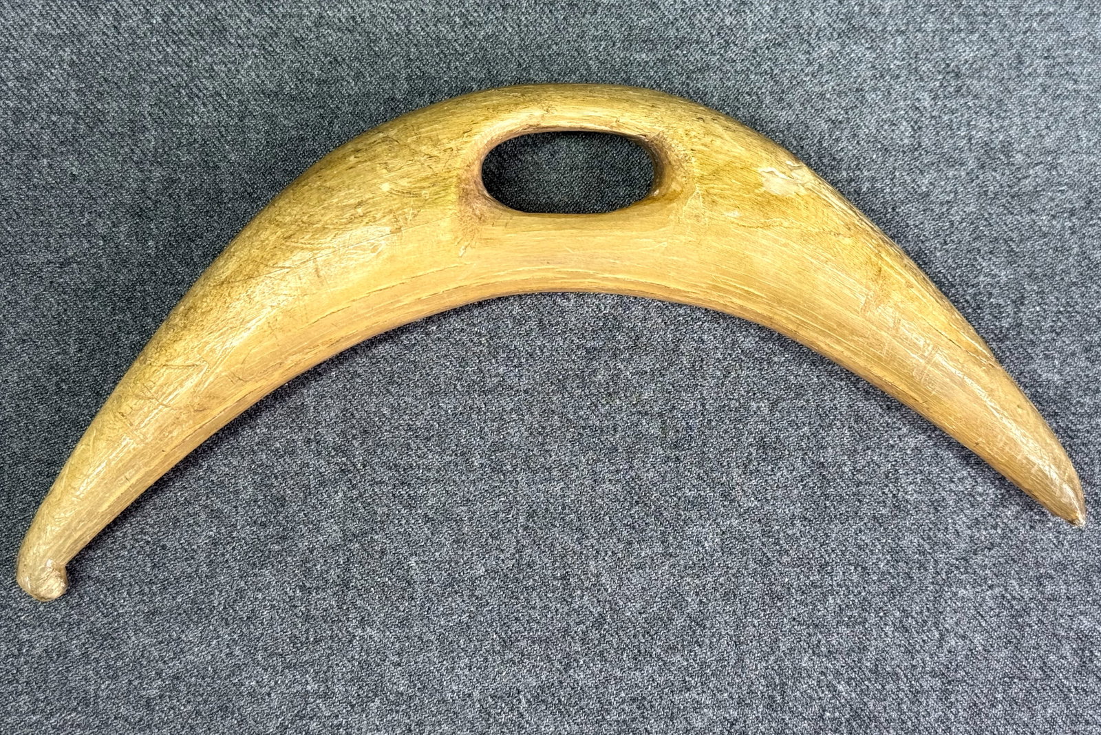 Native American Sewing Kit Toggle. Horn. - 5