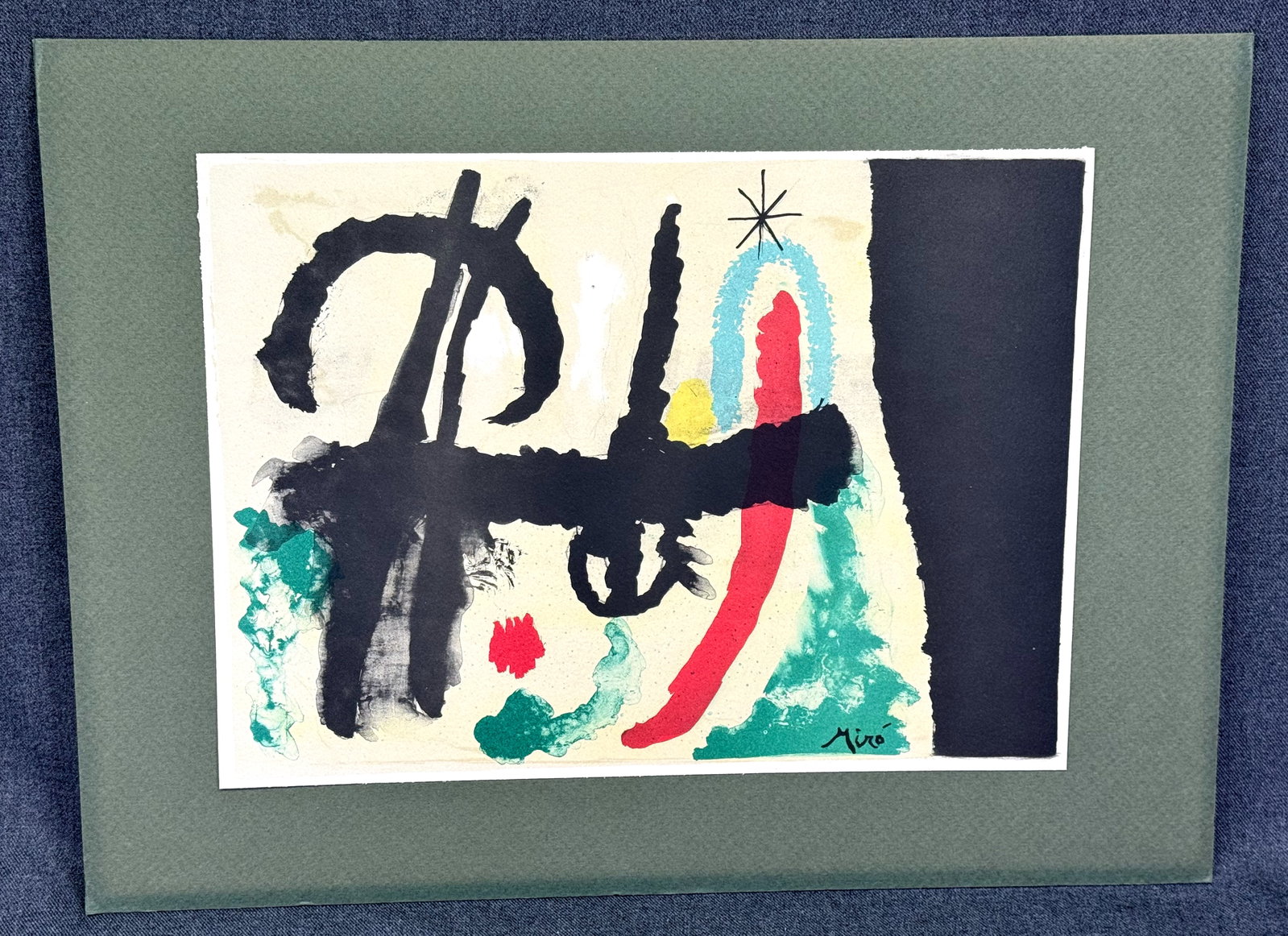 Vintage Joan Miro Lithograph (1 of 6)