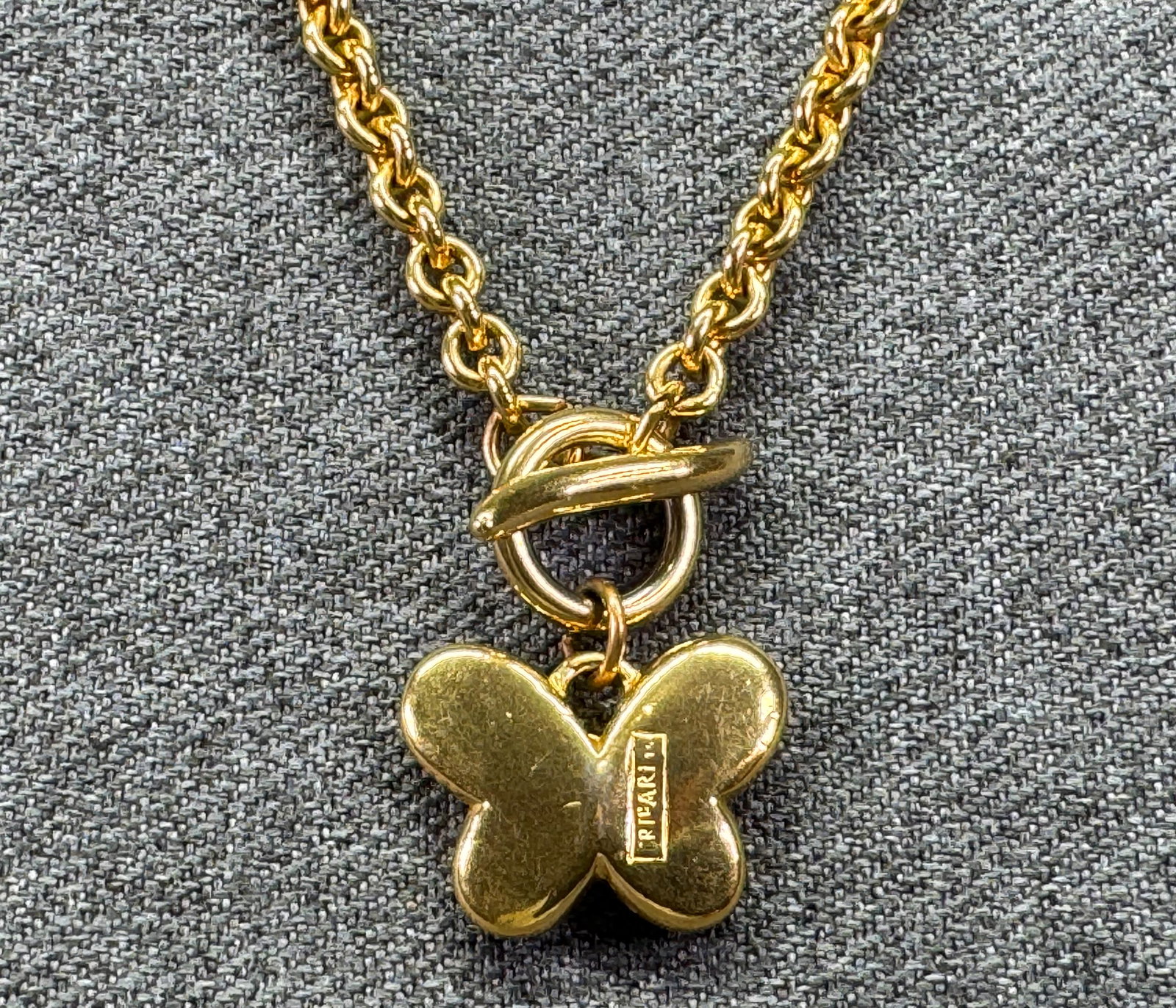 1990s Trifari TM Butterfly Necklace. *o (1 of 7)