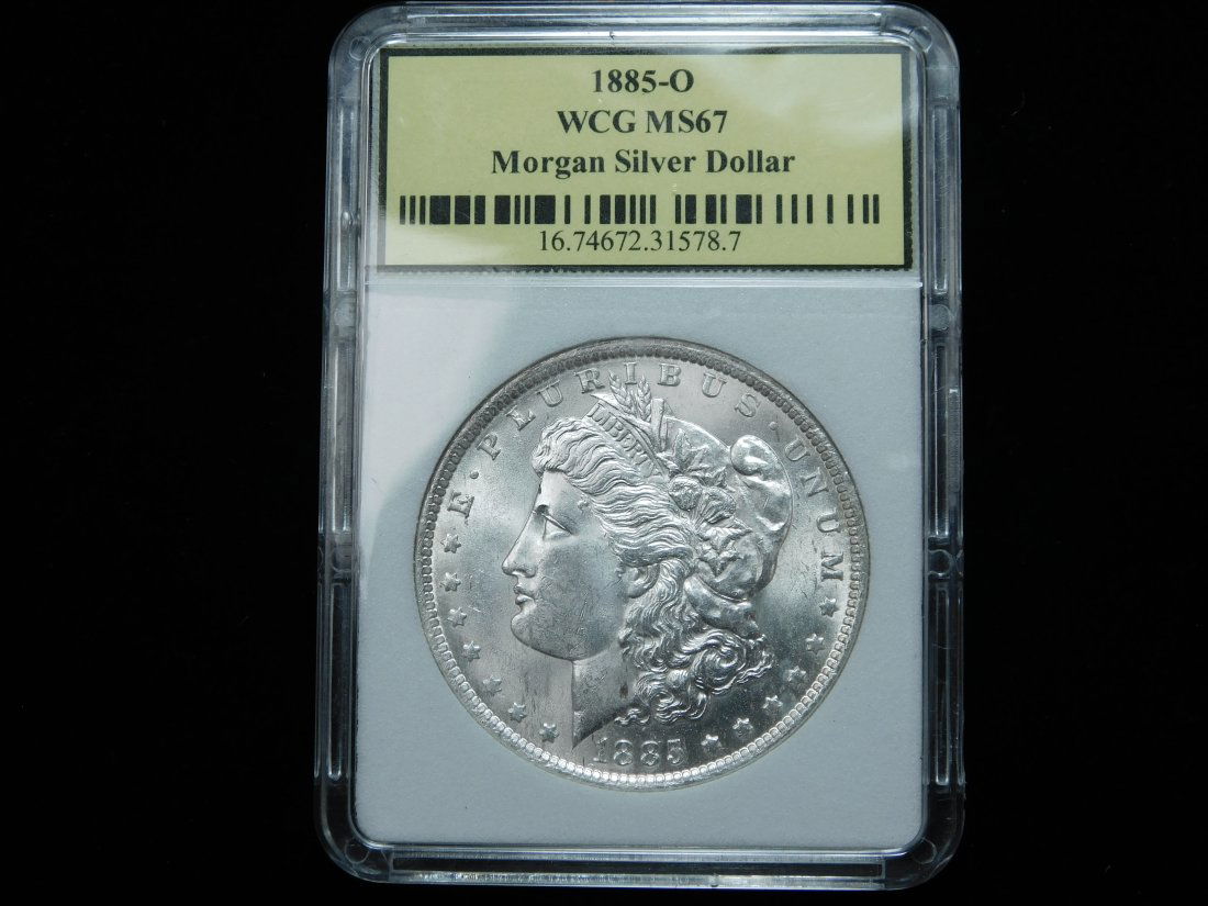 1885-O $1 Morgan Silver Dollar - MS67 (1 of 4)