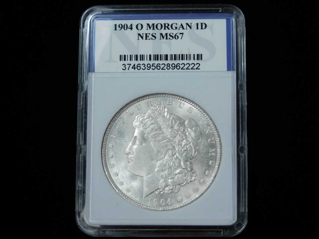 1904-O $1 Morgan Silver Dollar - MS67 (1 of 4)