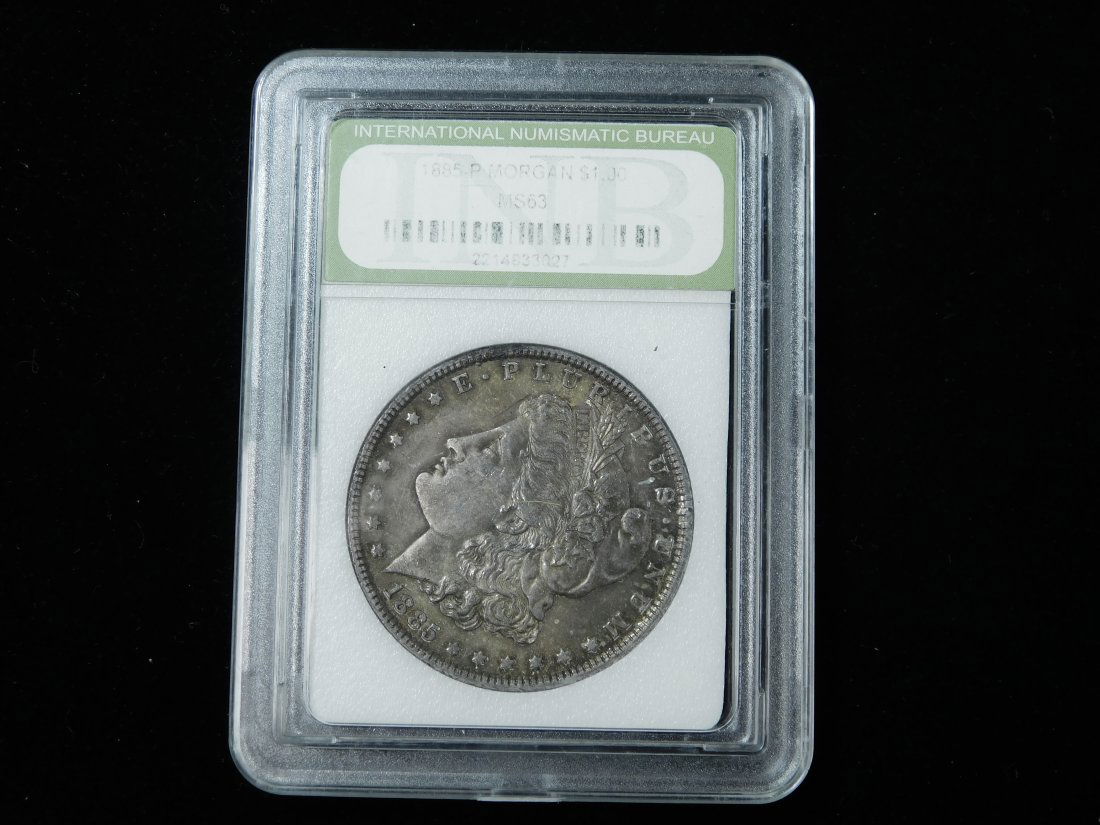 1885-P $1 Morgan Silver Dollar - MS63 (1 of 4)