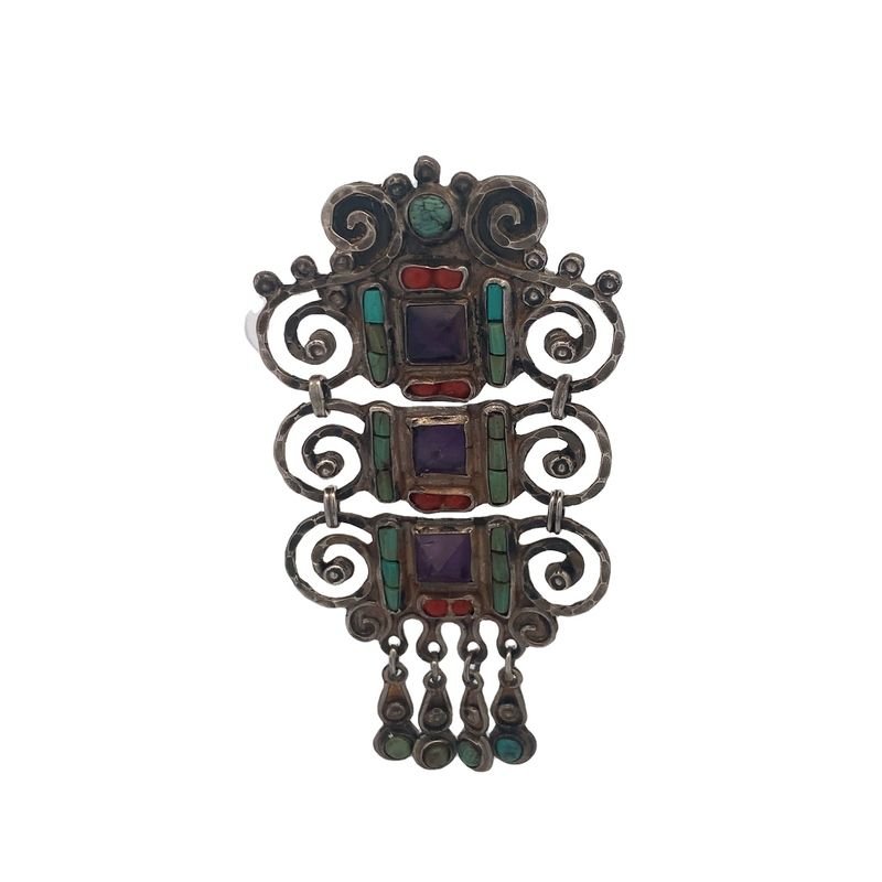 STERLING SILVER BROOCH (1 of 2)