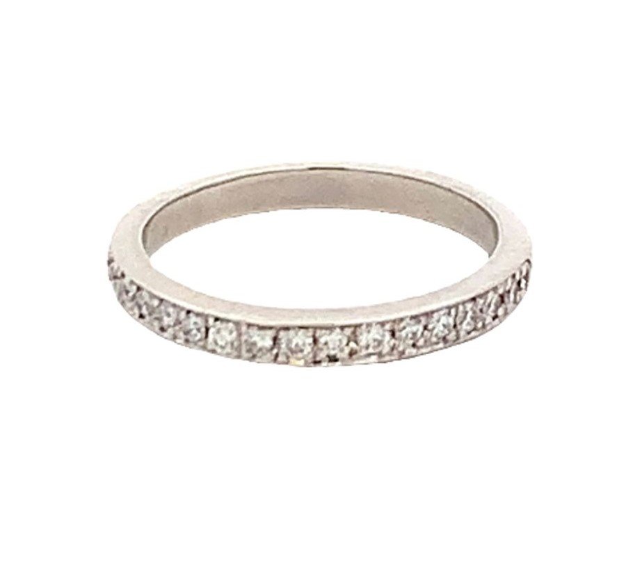 PLATINUM DIAMOND WEDDING BAND (1 of 2)