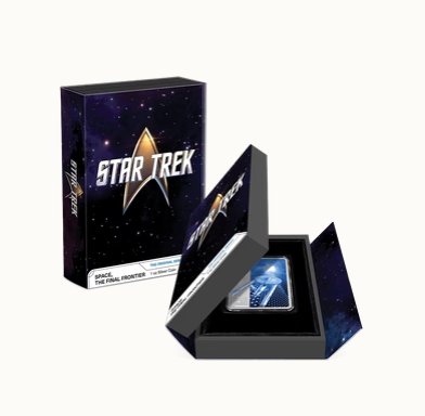 2024 Star Trek – Space, the Final Frontier 1oz Silver Coin (1 of 6)