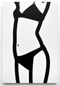 Julian Opie "Watching Suzanne" Front, No.1