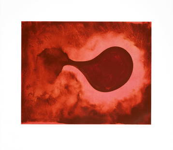 Anish Kapoor "Untitled" Red from 12 Etchings: Anish Kapoor "Untitled" Red from 12 Etchings Colour etching on Somerset paper. No.9 from 12 Etchings. Produced in 2007, Paragon Press, London. Edition of 40. Signed by the artist lower right and