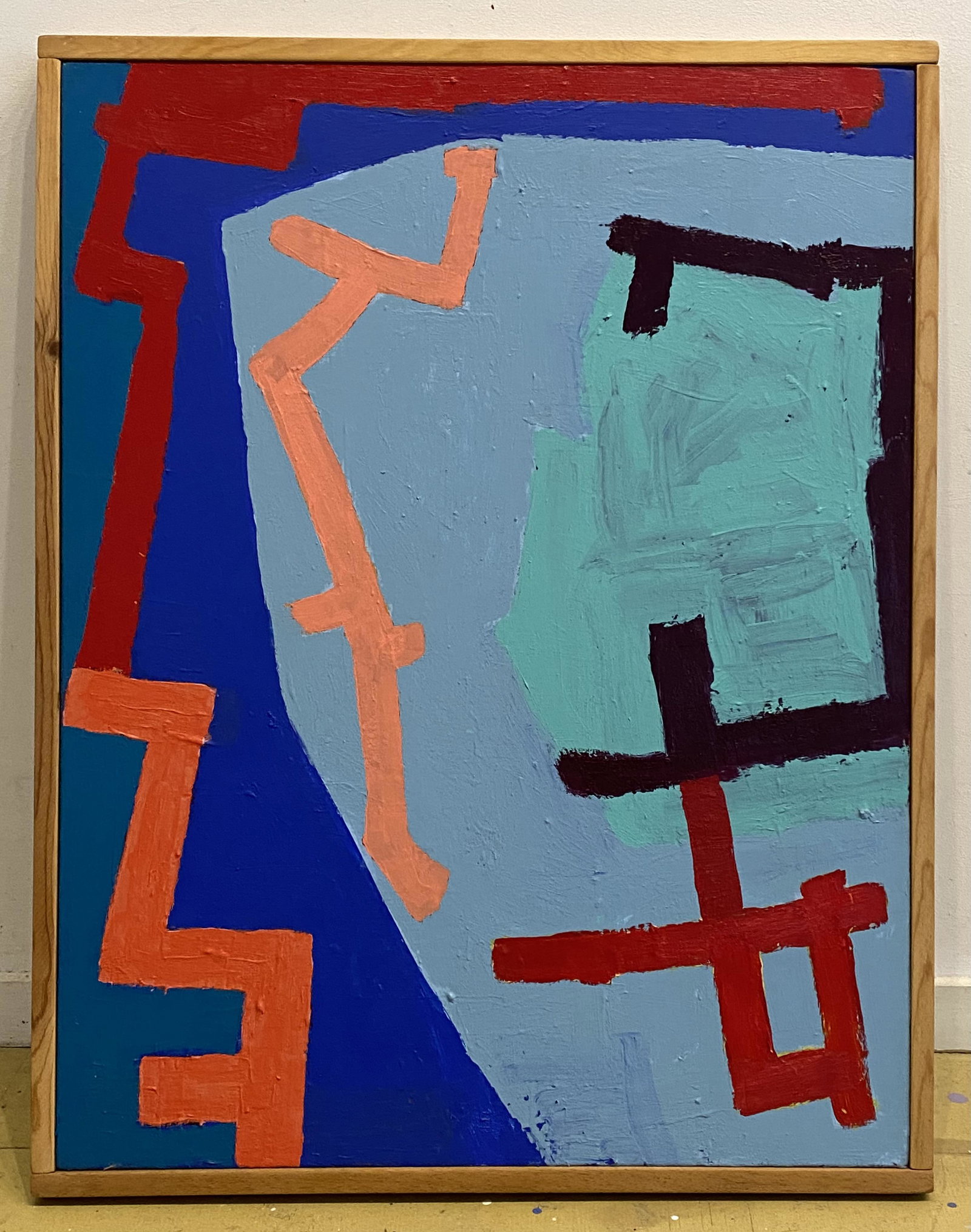 Standing in a Boat, 1979 - Alan Cote (1 of 1)