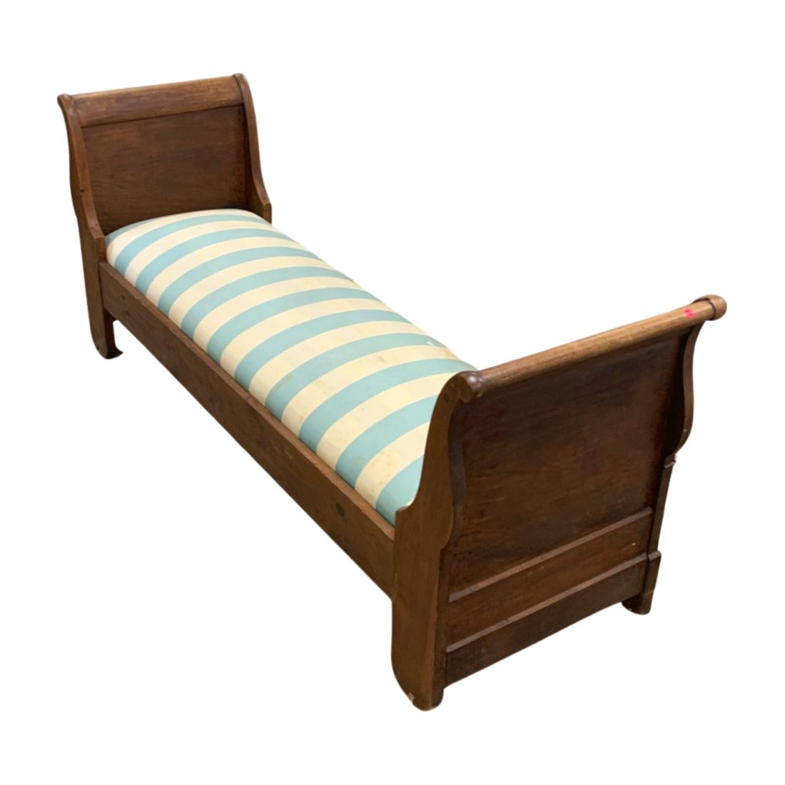 19th c ANTIQUE FRENCH DAY BED: 19th c. French Empire Daybed. 77" x 24.5" x 33". PROVENANCE: A Charleston SC Private Estate.