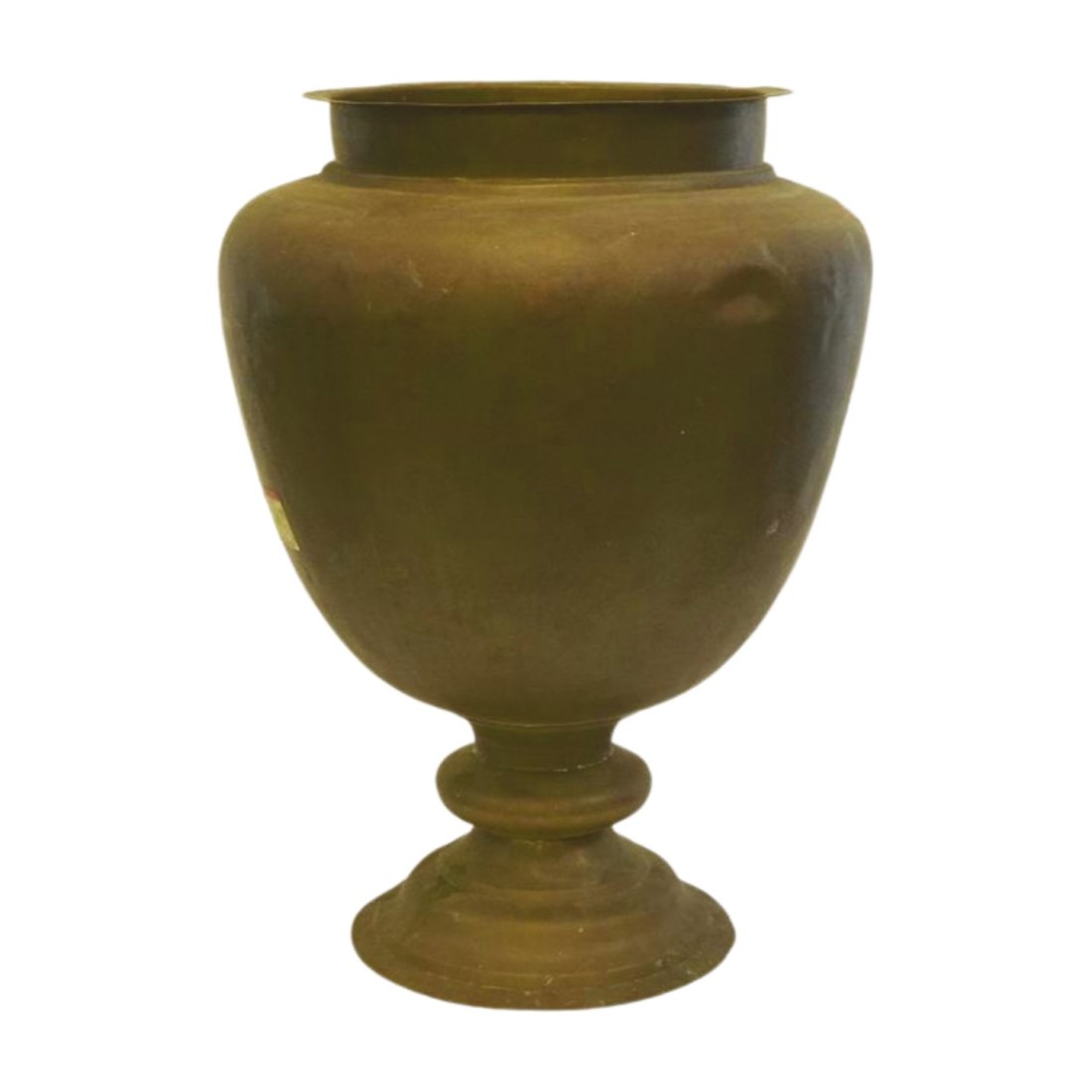 LARGE VINTAGE COPPER POT / URN: Large Vintage Copper Pot / Urn from India. 15"x23.5". Weight 20 pds.