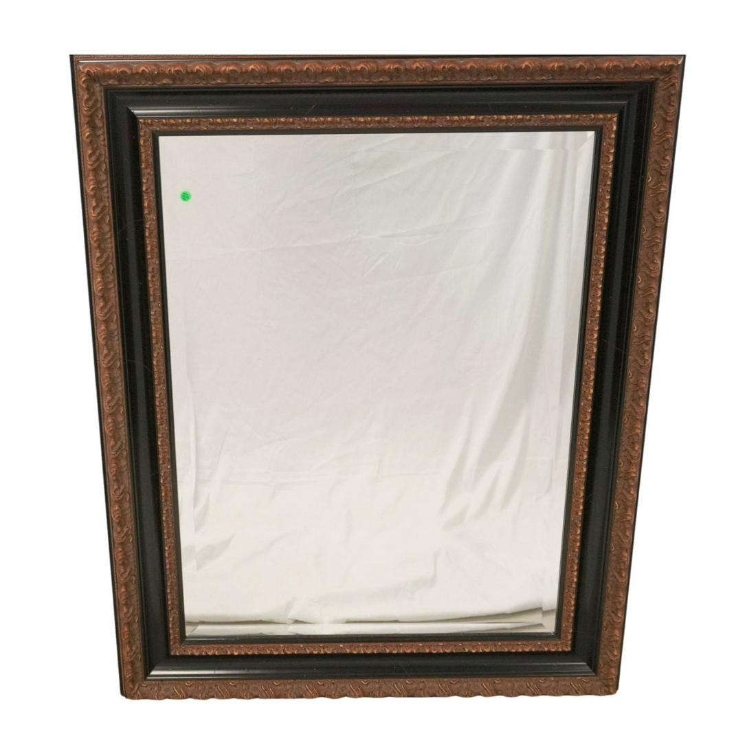 LAMARCHE BEVELED GLASS GILT CARVED MIRROR (1 of 2)