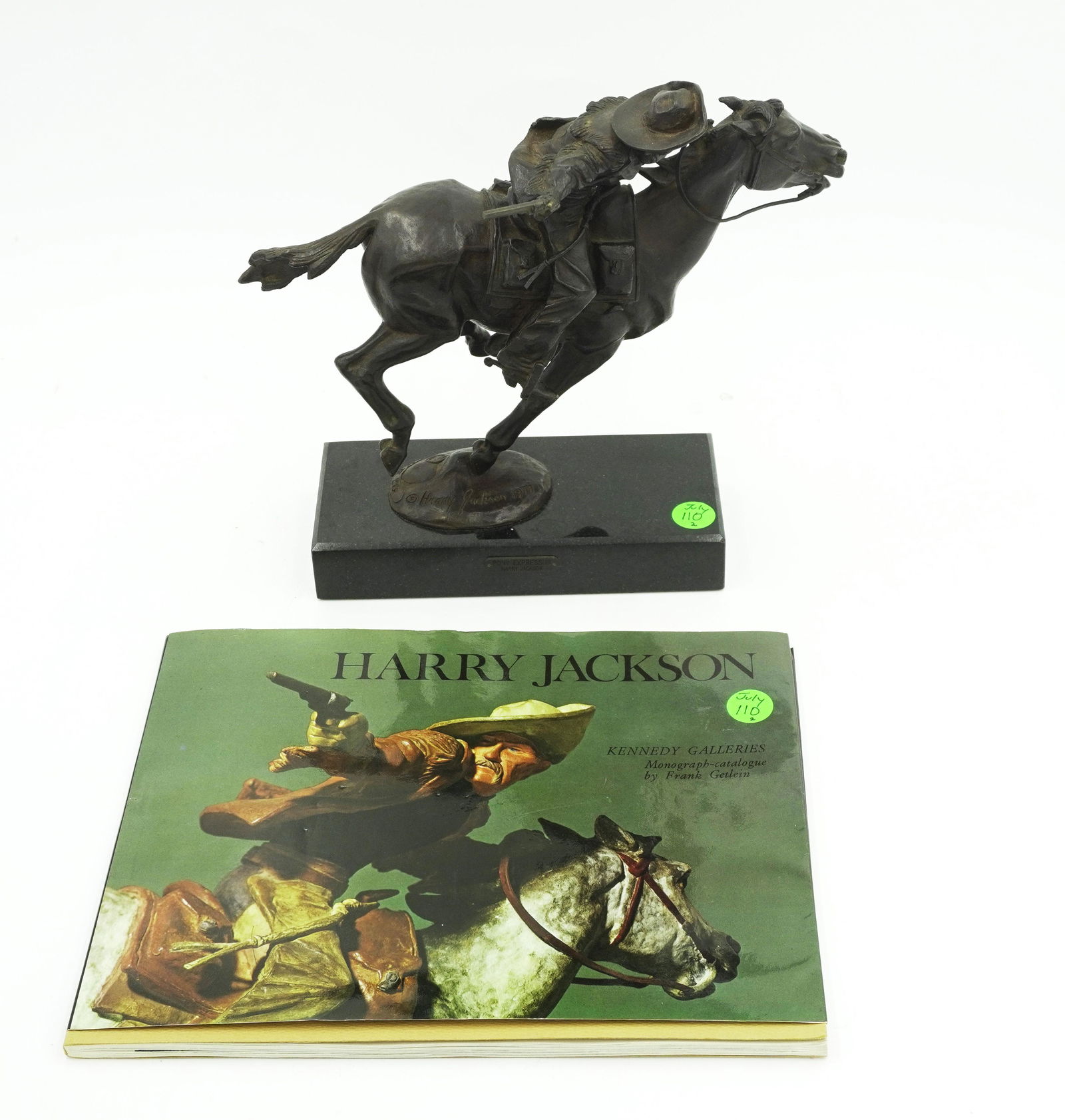 HARRY JACKSON (American, 1924-2011) BRONZE PONY EXPRESS III (1 of 8)