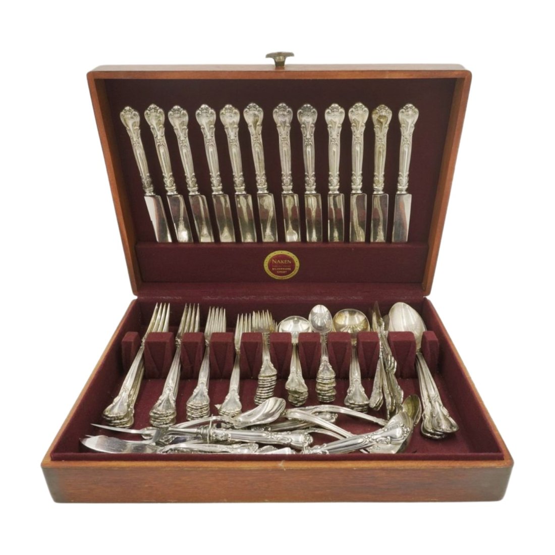 102 PIECE GORHAM CHANTILLY STERLING SERVICE FOR 12 plus (1 of 9)