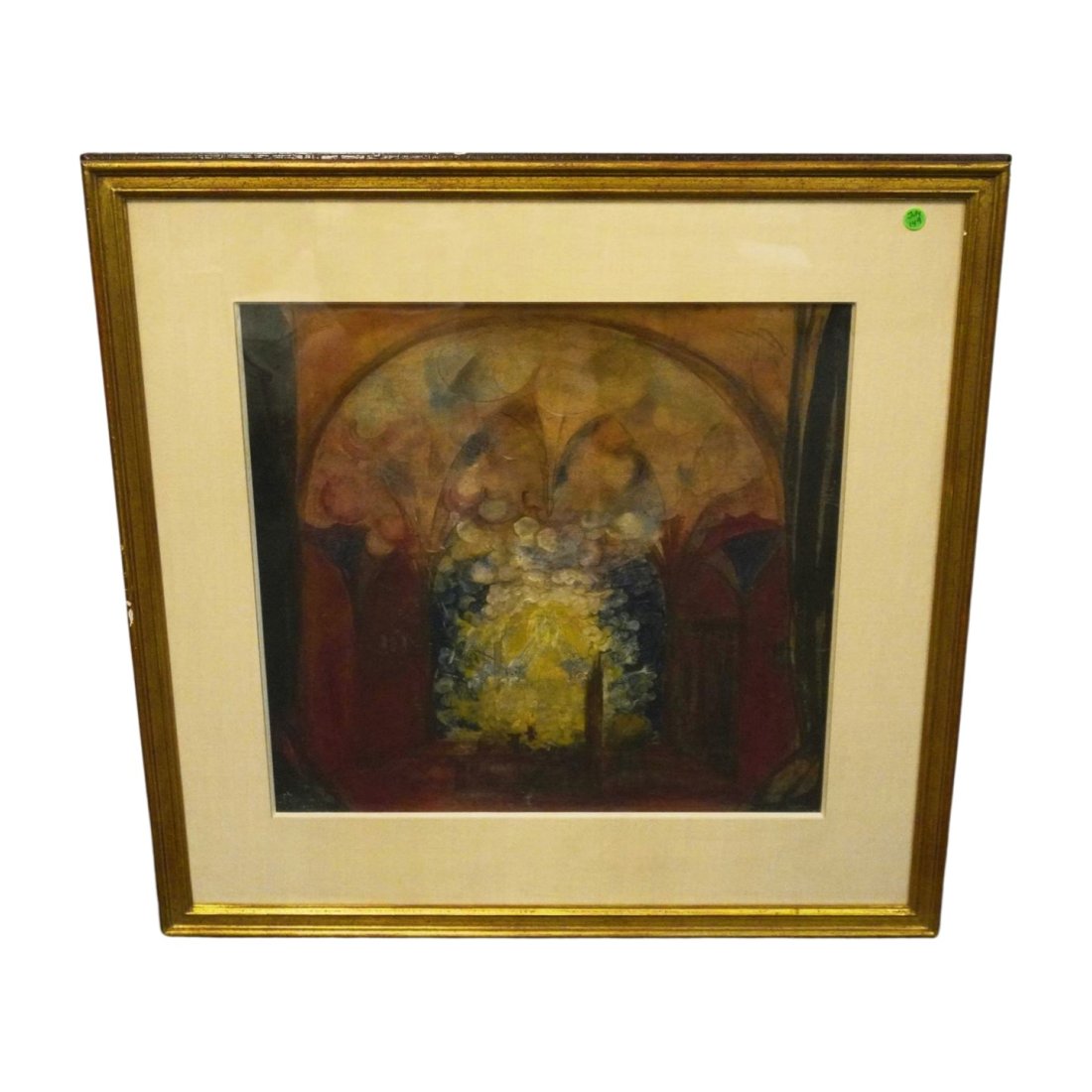 ORIGINAL BORIS ANISFELD 1923 OIL PAINTING THEATRE SET DESIGN (1 of 6)