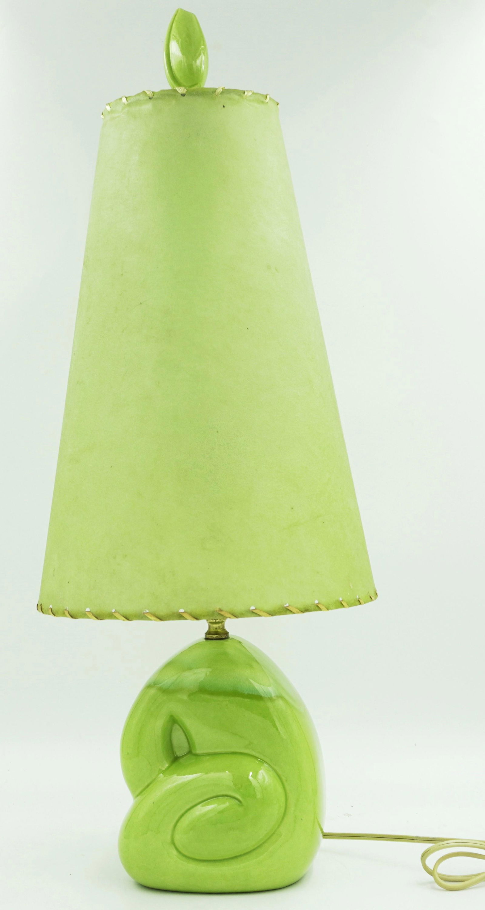 1950s FREEFORM ATOMIC AGE TABLE LAMP (1 of 10)