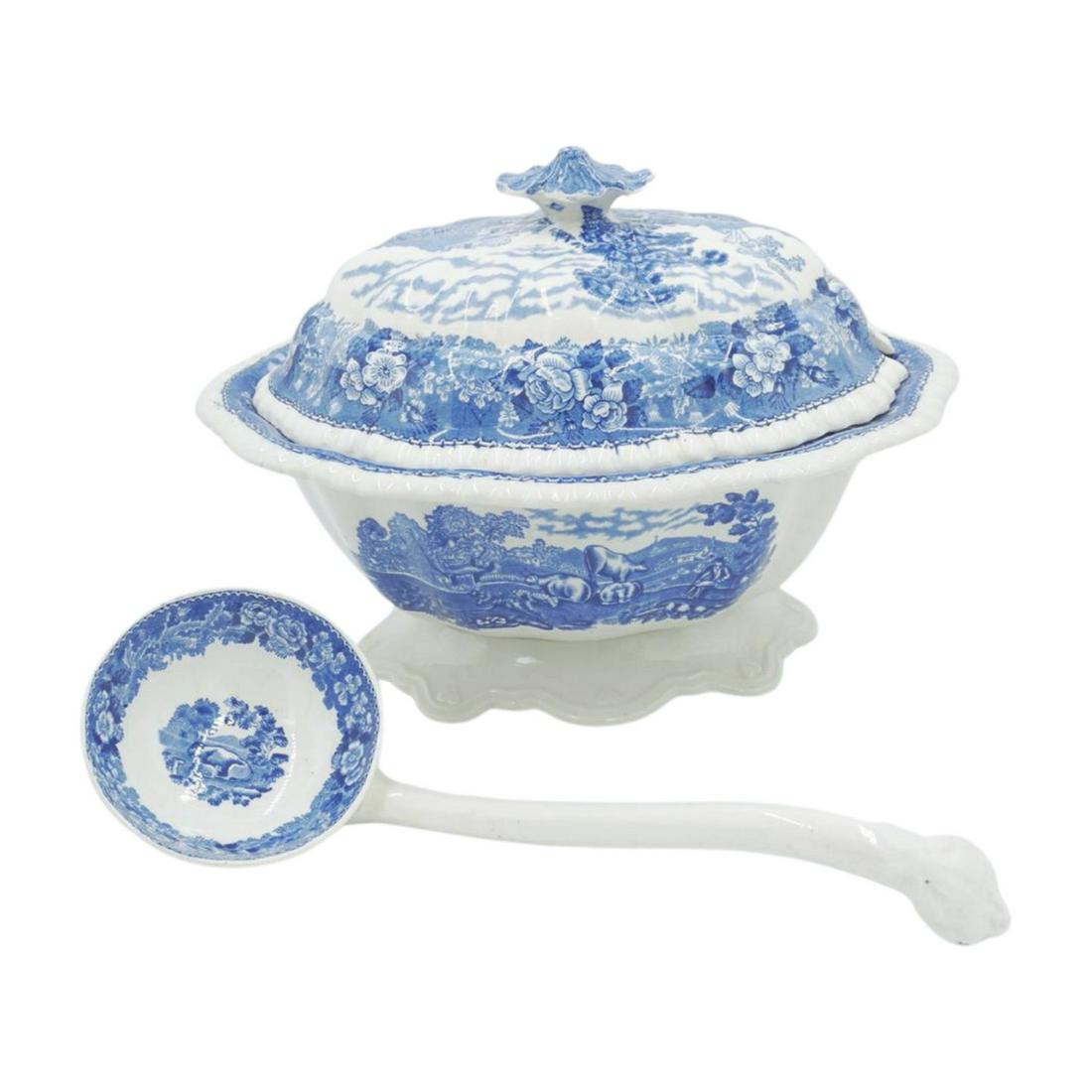 VINTAGE ADAMS ENGLAND SOUP TUREEN (1 of 6)