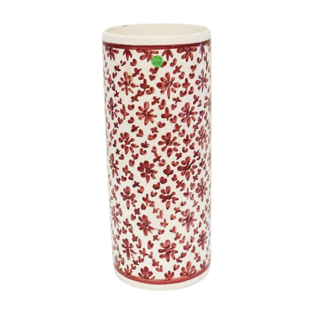 HAND PAINTED UMBRELLA STAND SPAIN (1 of 1)