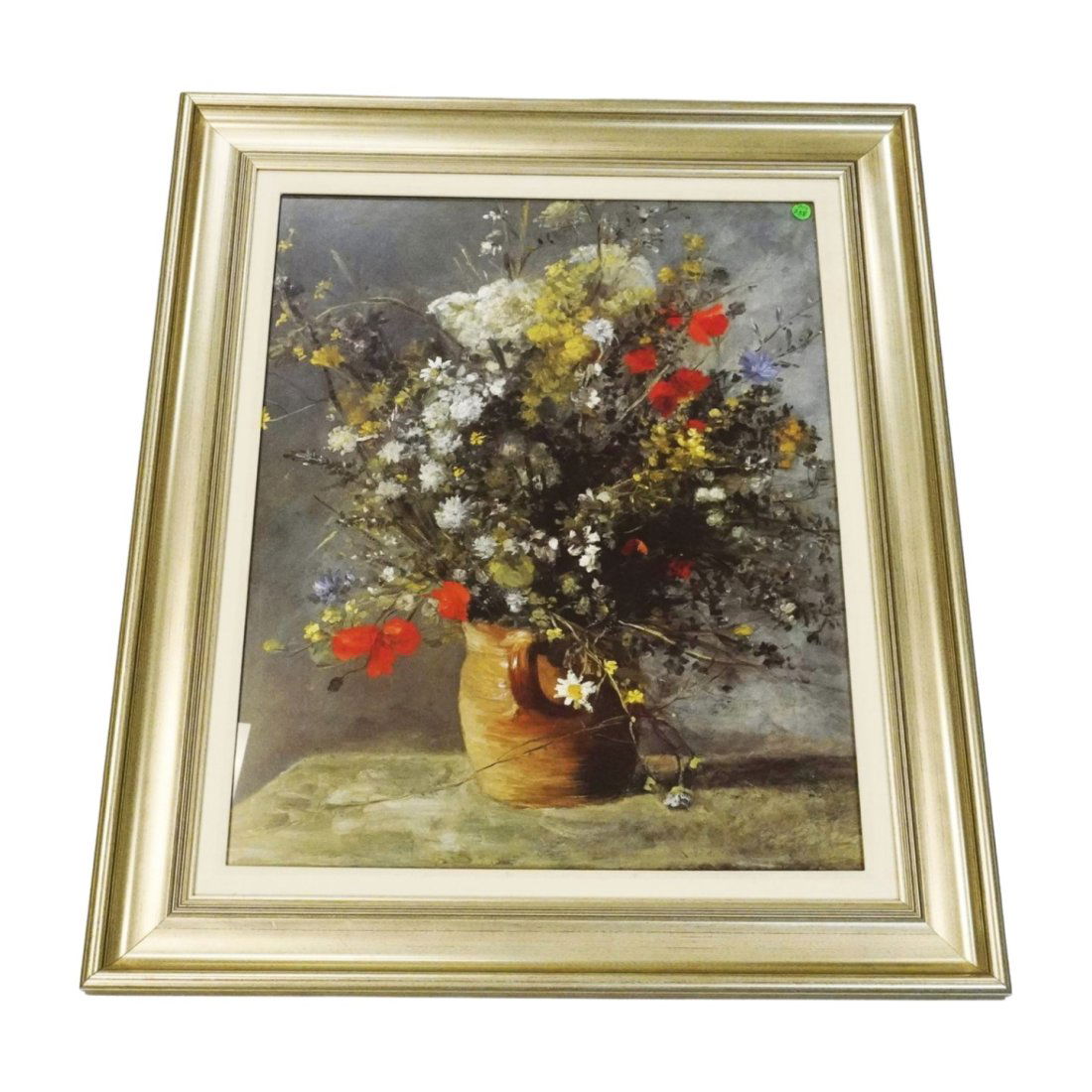 RENOIR STILL LIFE LARGE FRAMED PRINT (1 of 2)