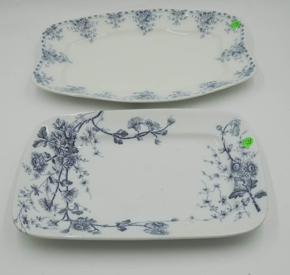RARE ANTIQUE W.H. GRINDLEY CHINA PLATTERS (1 of 5)