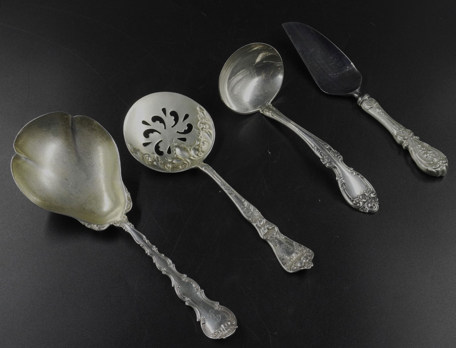 4 STERLING SILVER SERVING PIECES (1 of 7)