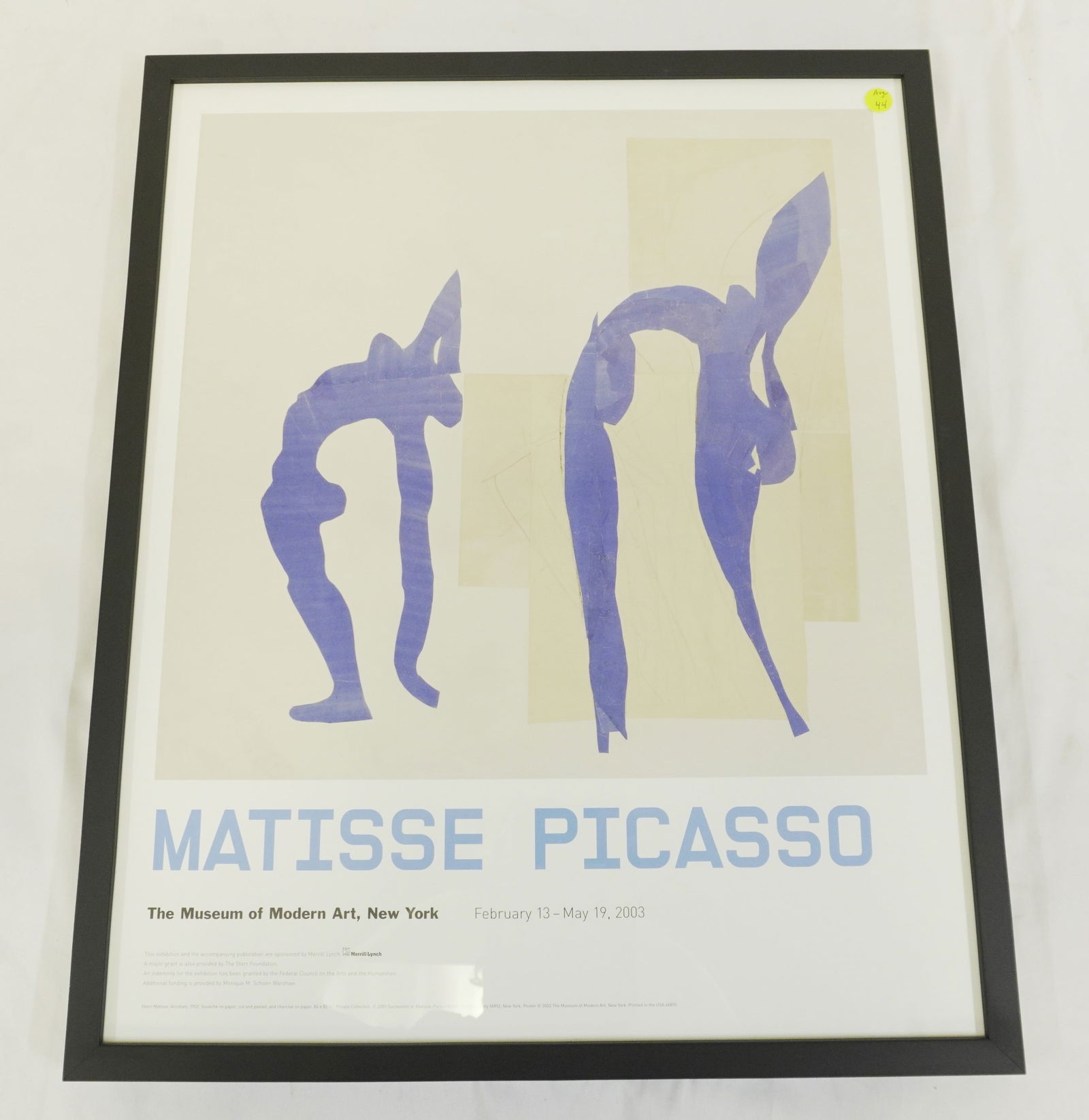 MOMA MATISSE & PICASSO EXHIBITION POSTER (1 of 3)