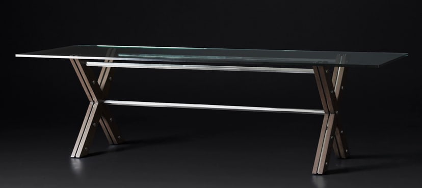 RESTORATION HARDWARE RIVET DINING TABLE (1 of 6)