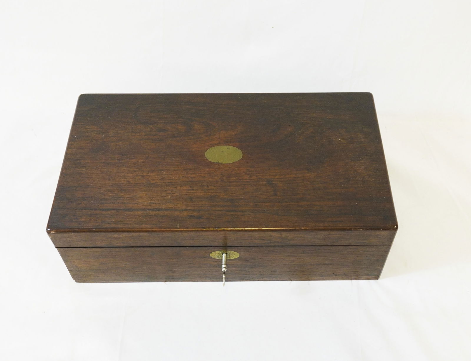 ANTIQUE LAP DESK WITH KEY CHARLESTON (1 of 7)