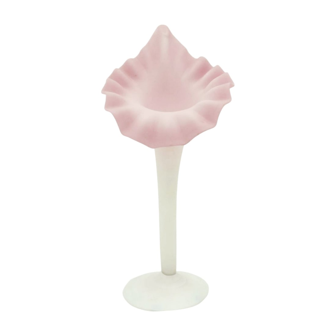 PEACH BLOW JACK IN THE PULPIT VASE (1 of 4)