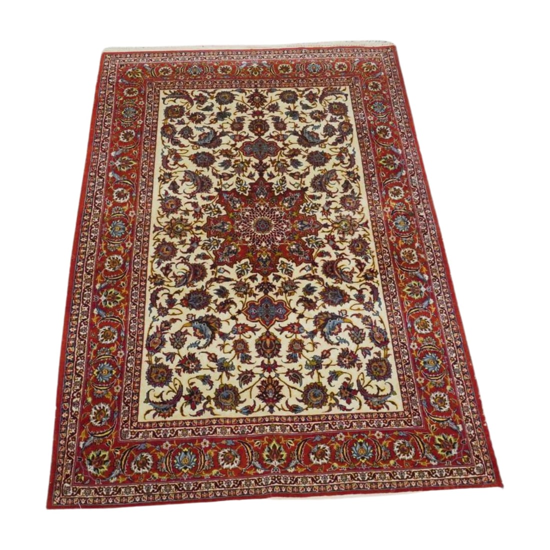 FINE HAND KNOTTED BIJAR PERSIAN RUG (1 of 4)