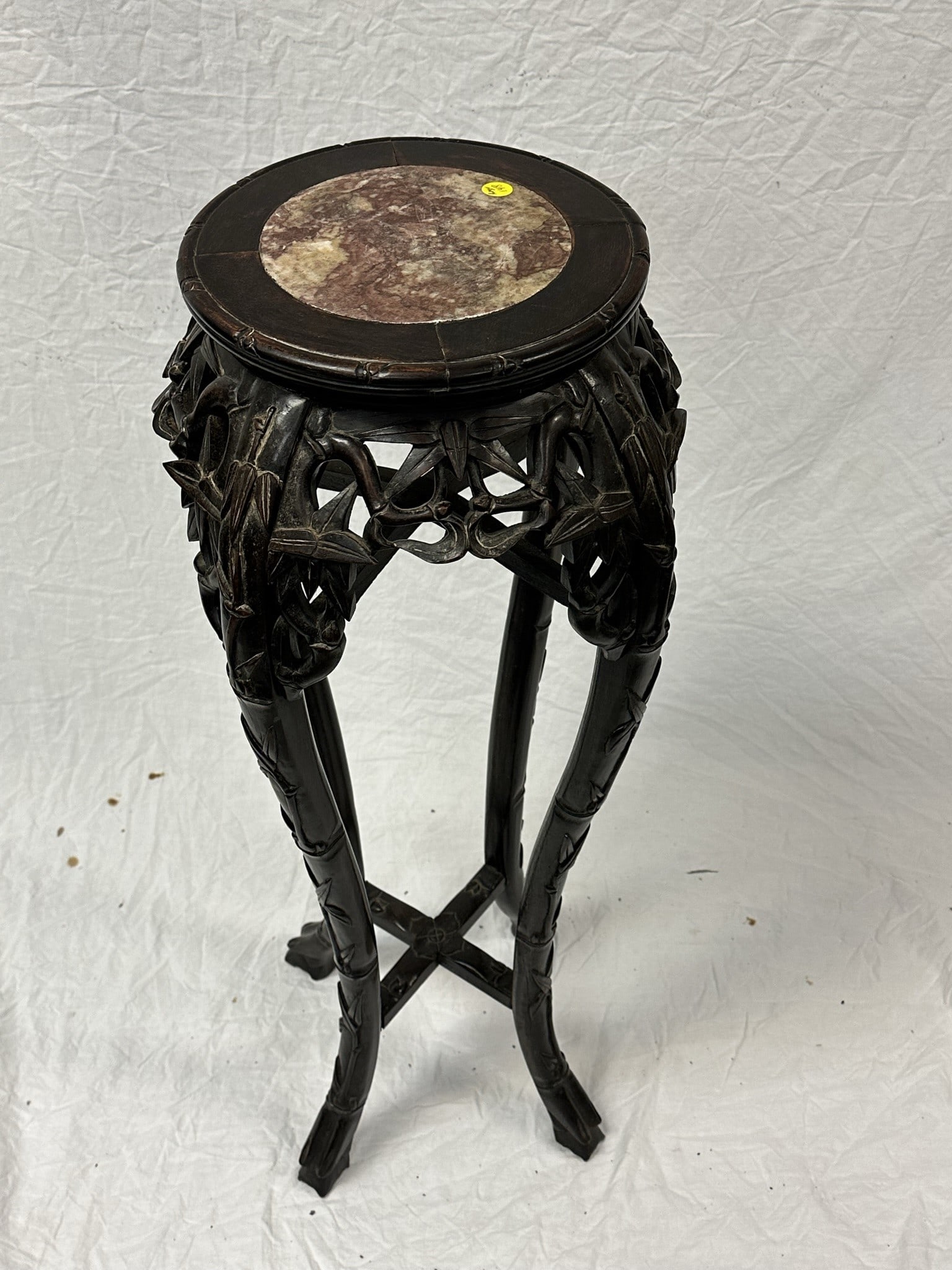 ANTIQUE CHINESE HEAVILY CARVED TABLE / STAND (1 of 5)