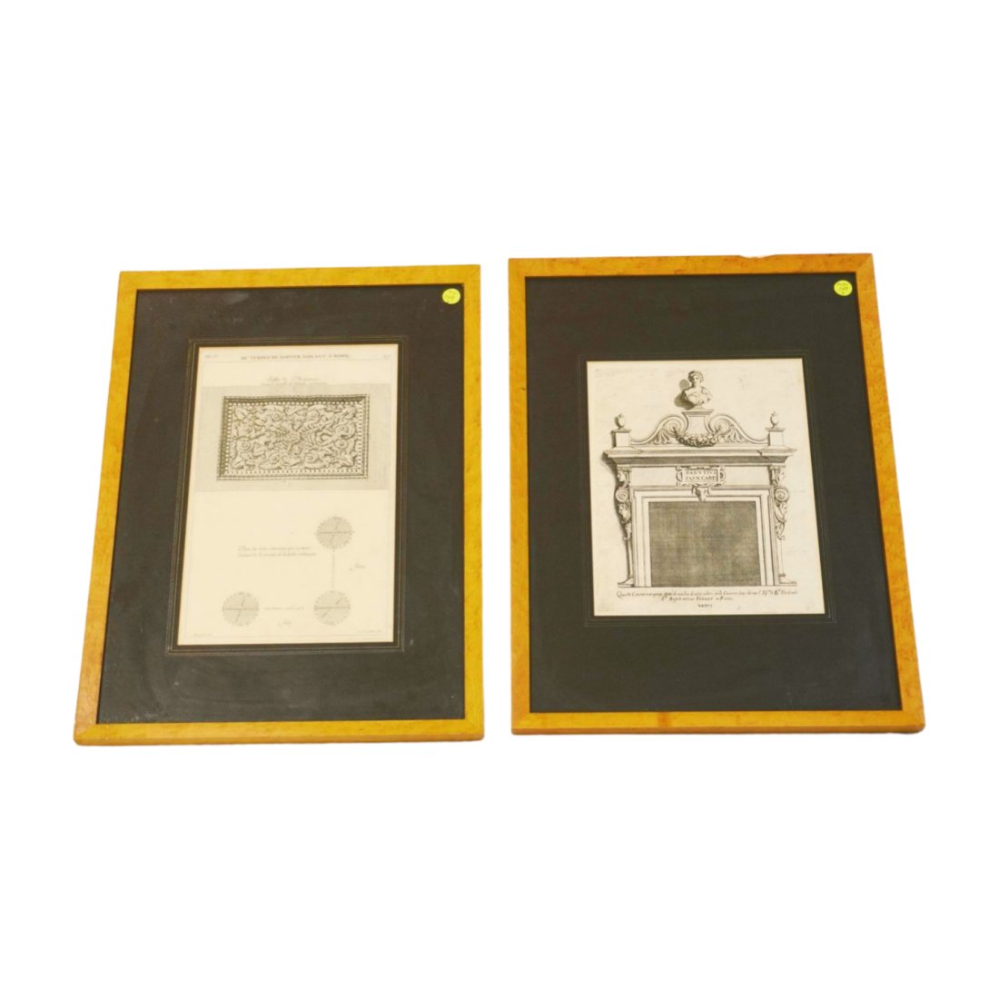 2 ANTIQUE ARCHITECTURAL ENGRAVINGS ROME (1 of 7)
