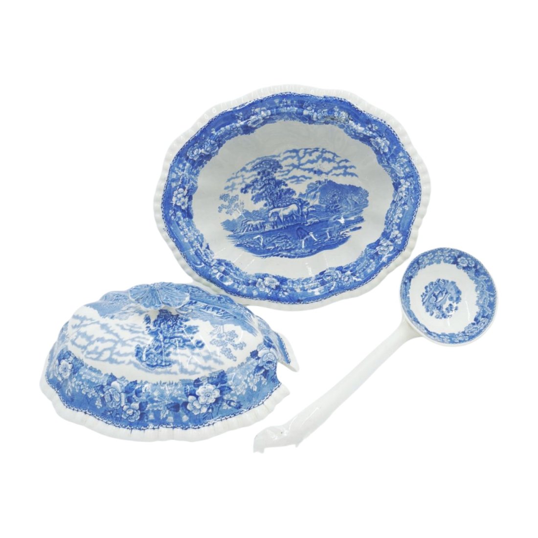 VINTAGE ADAMS ENGLAND SOUP TUREEN (1 of 4)