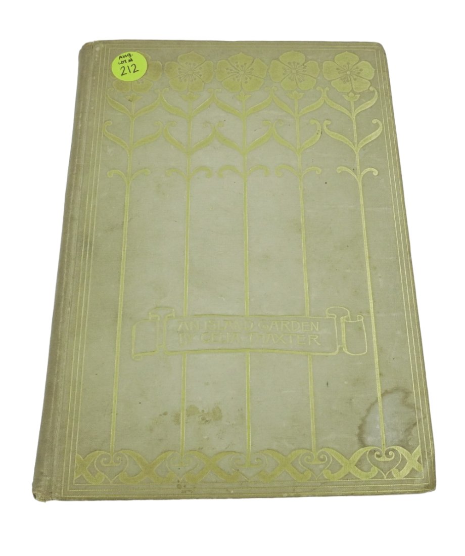1894 FIRST EDITION "AN ISLAND GARDEN" BY CELIA THAXTER (1 of 12)