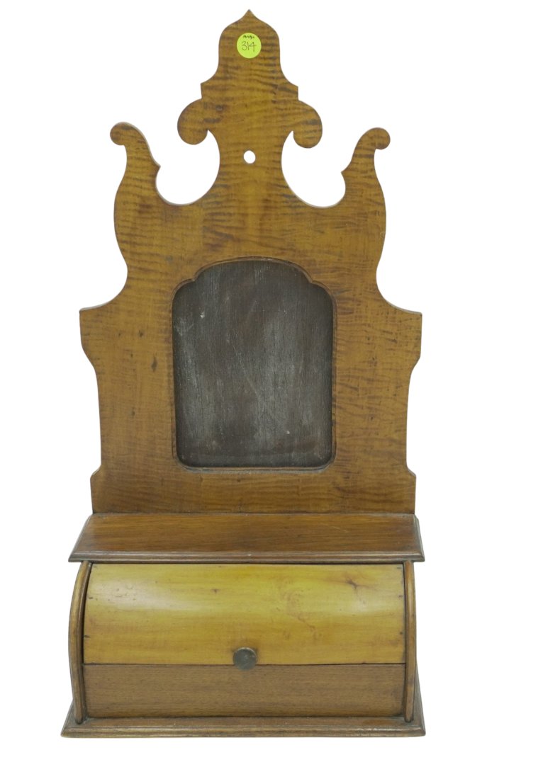 PENNSYLVANIA TIGER MAPLE ENTRYWAY MAIL HOLDER (1 of 5)