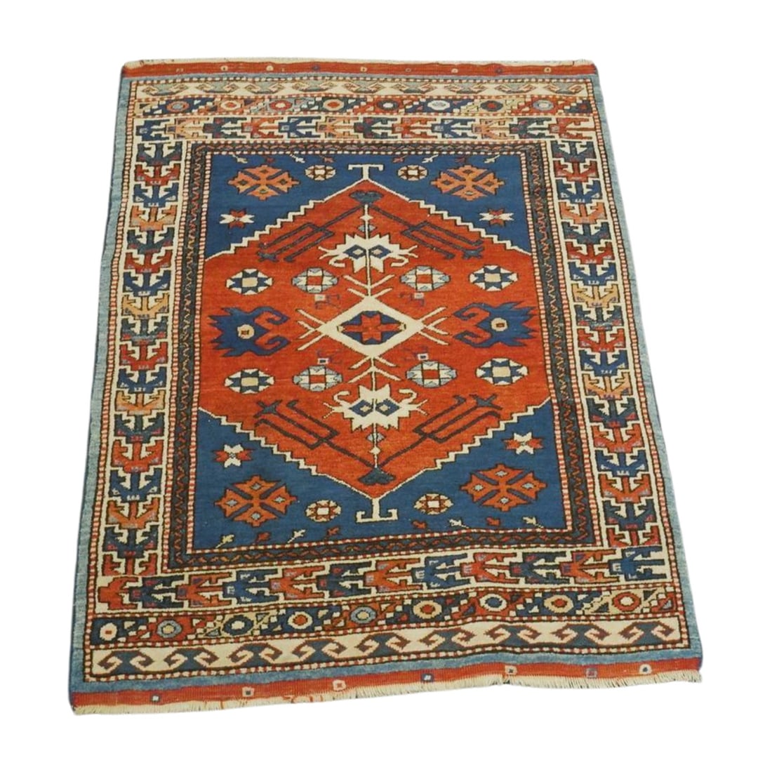 TURKISH OUSHAK RUG HAND KNOTTED (1 of 4)