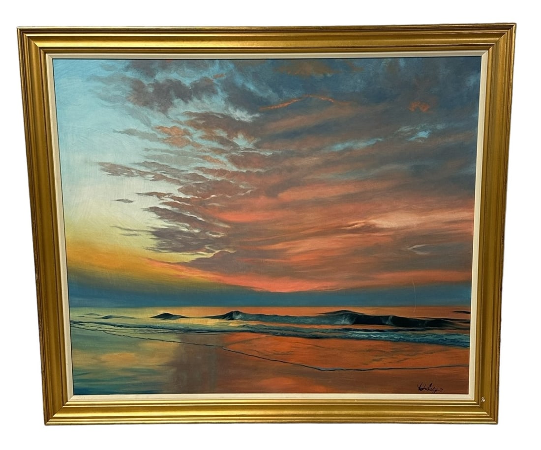 LARGE ORIGINAL JOHN HULSEY LOWCOUNTRY SUNSET (1 of 8)