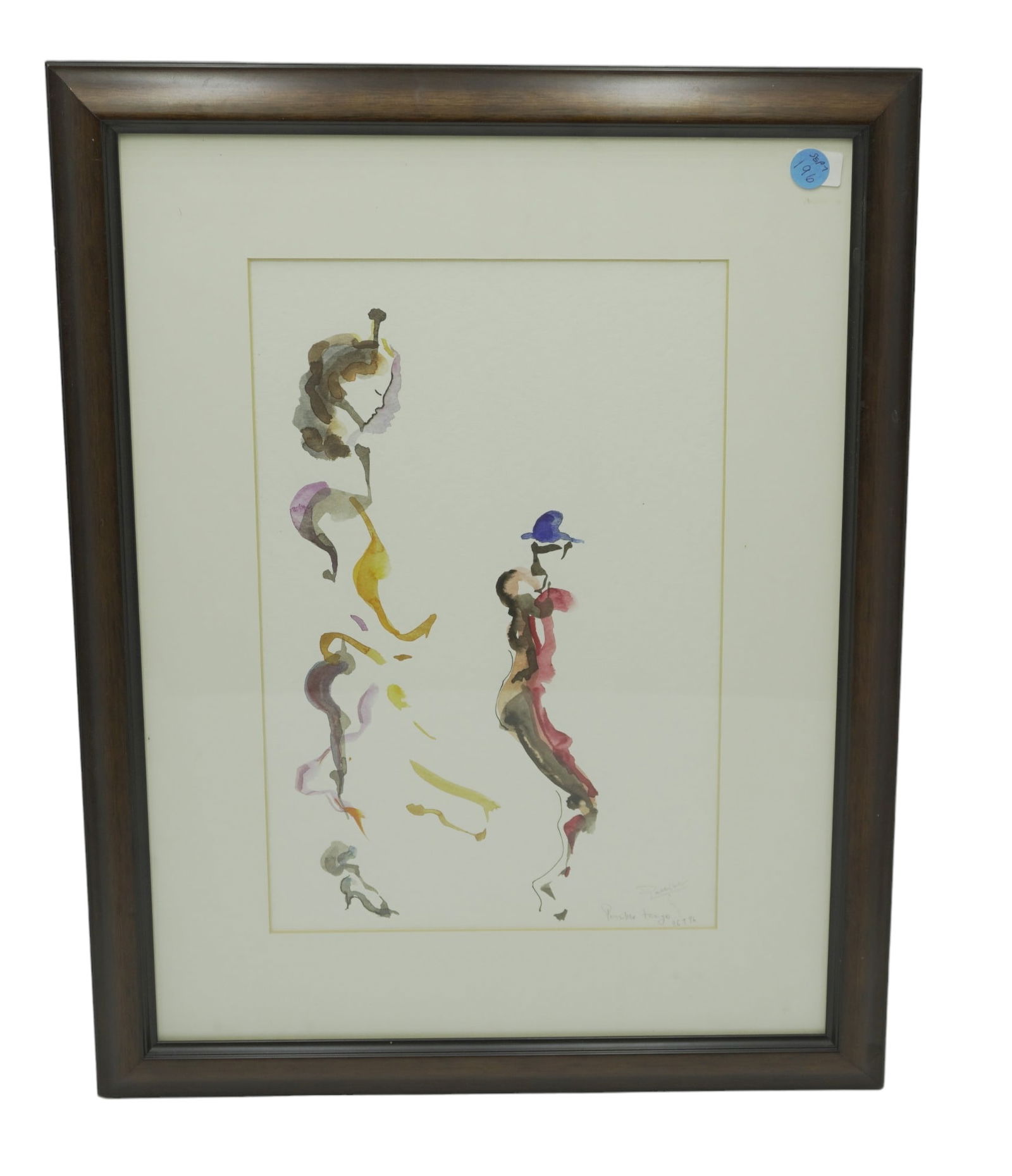 ORIGINAL WATERCOLOR "POSSIBLE TANGO" (1 of 4)