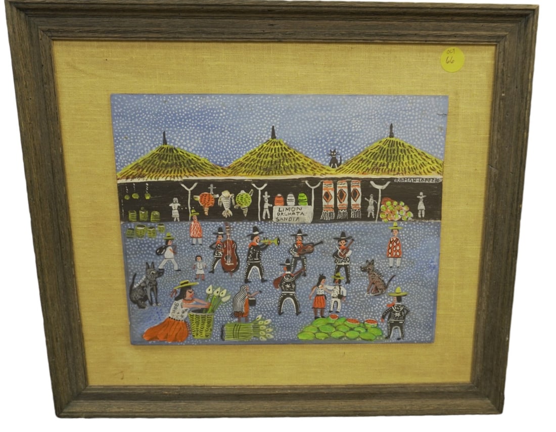 MEXICAN FOLK ART MARIACHI BAND WITH DOGS (1 of 7)